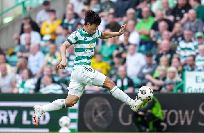 Shin Yamada of Celtic