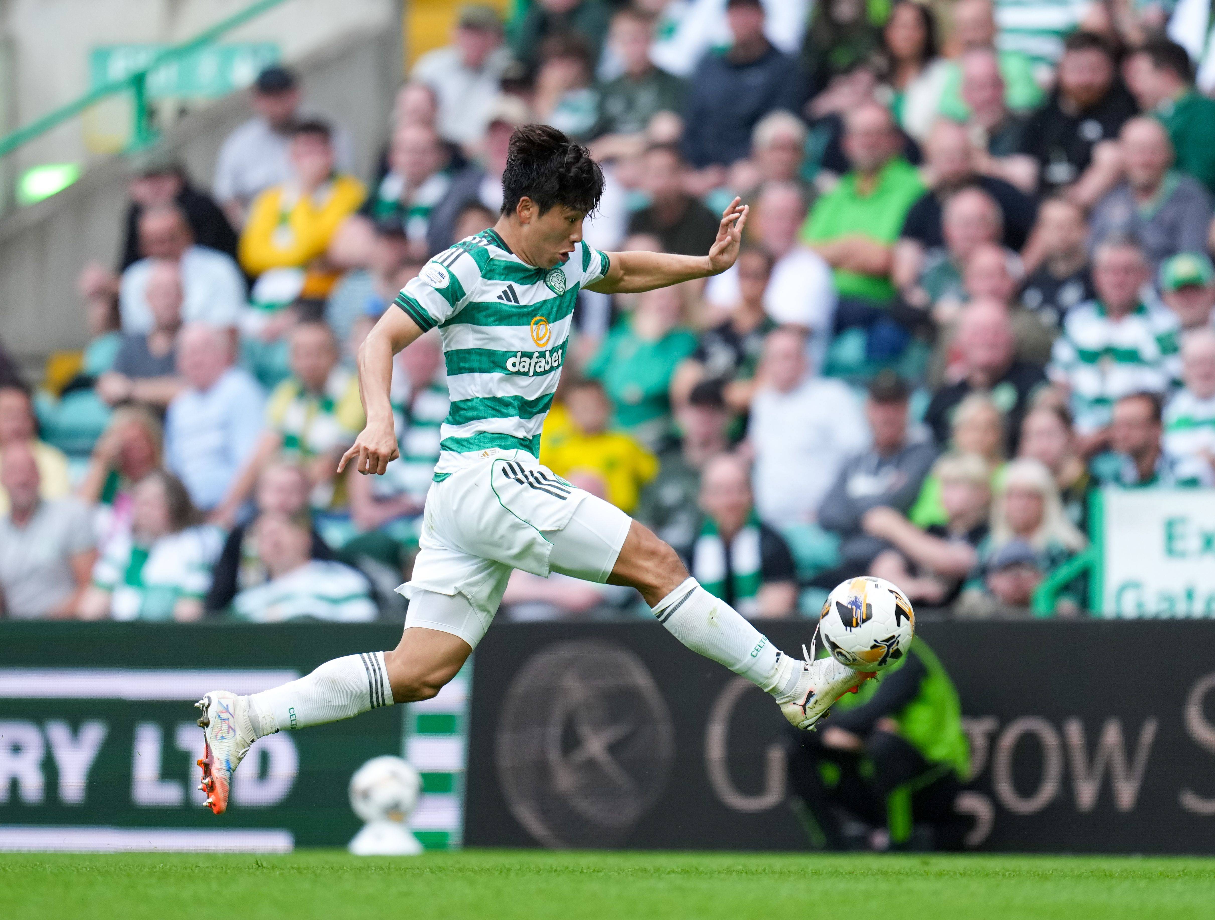 Shin Yamada of Celtic