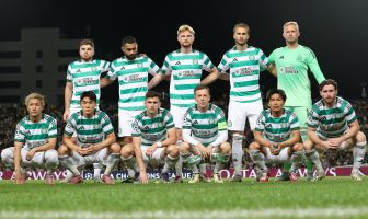 Celtic line up Kairat Almaty v Celtic