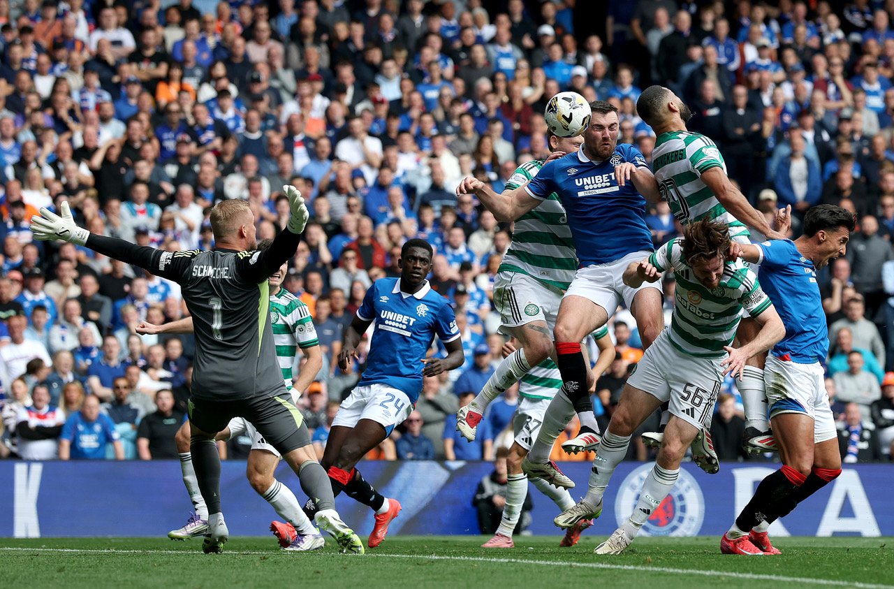 Offside goal at Ibrox