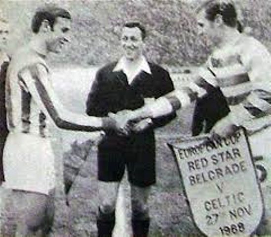 Red Star Belgrade v Celtic, 1968