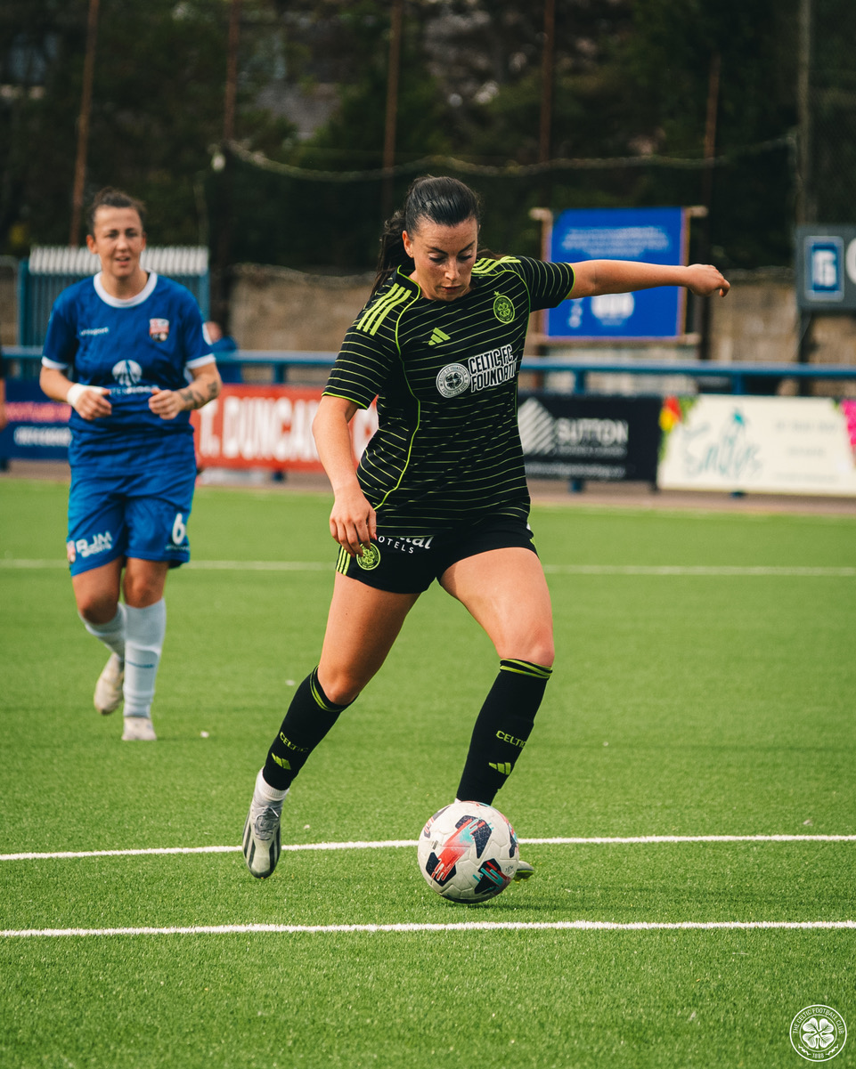 Amy Gallacher scored twice at Montrose 