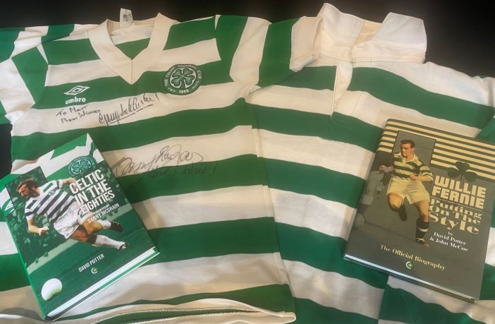 Celtic in the Eighties and Willie Fernie - Putting on the Style both by David Potter