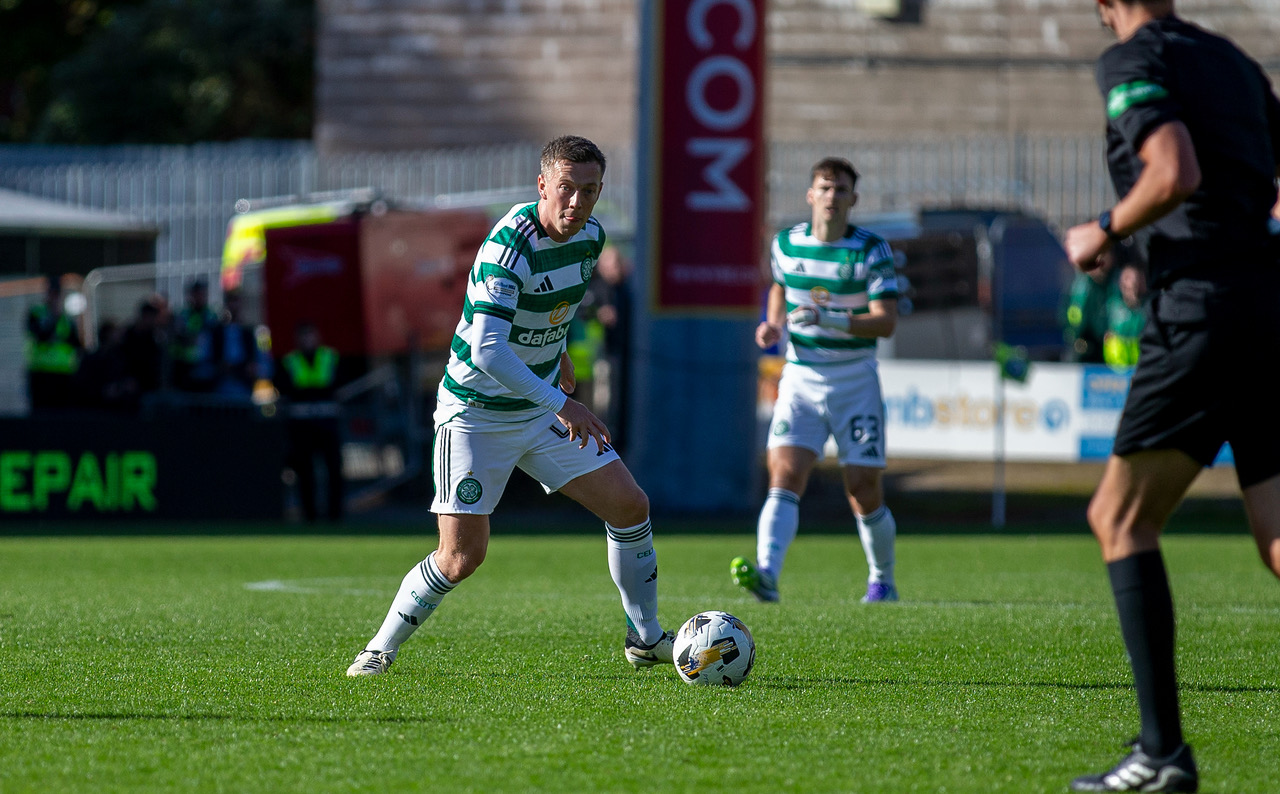 Callum McGregor at Firhill