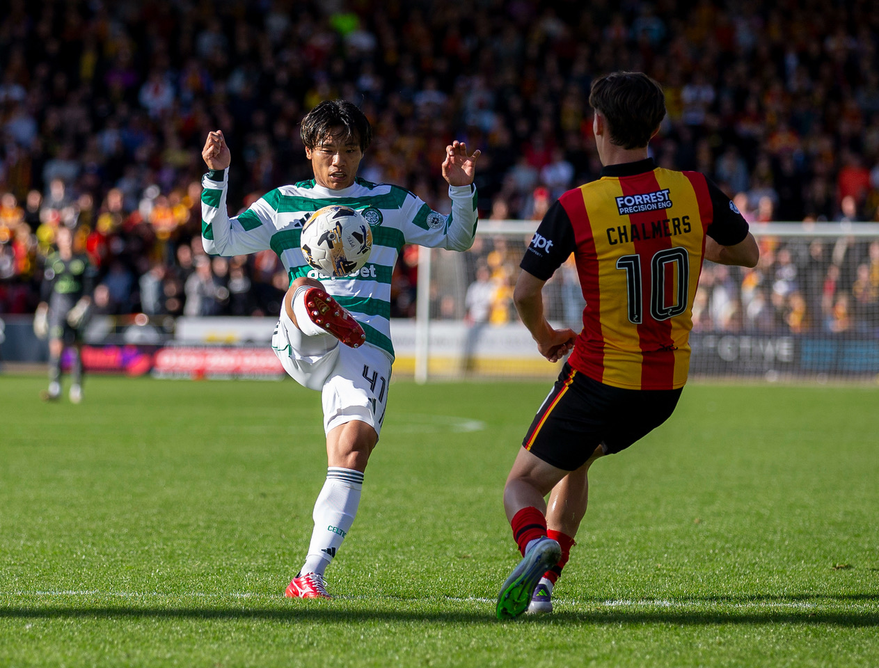 Reo Hatate in action