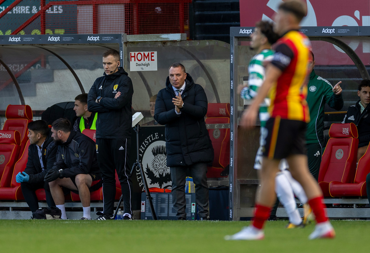 Brendan Rodgers at Firhill