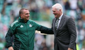 Brendan Rodgers and Roy Aitken