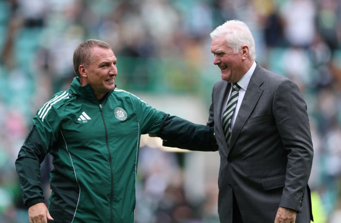 Brendan Rodgers and Roy Aitken