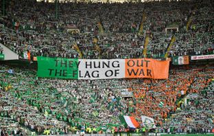 They hung out the flag of war