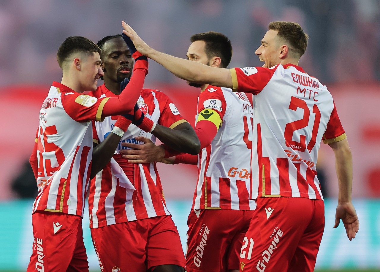 Crvena Zvezda celebrations