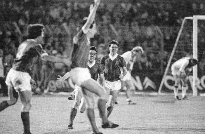 Ajax 1-2 Celtic, 29 September 1982