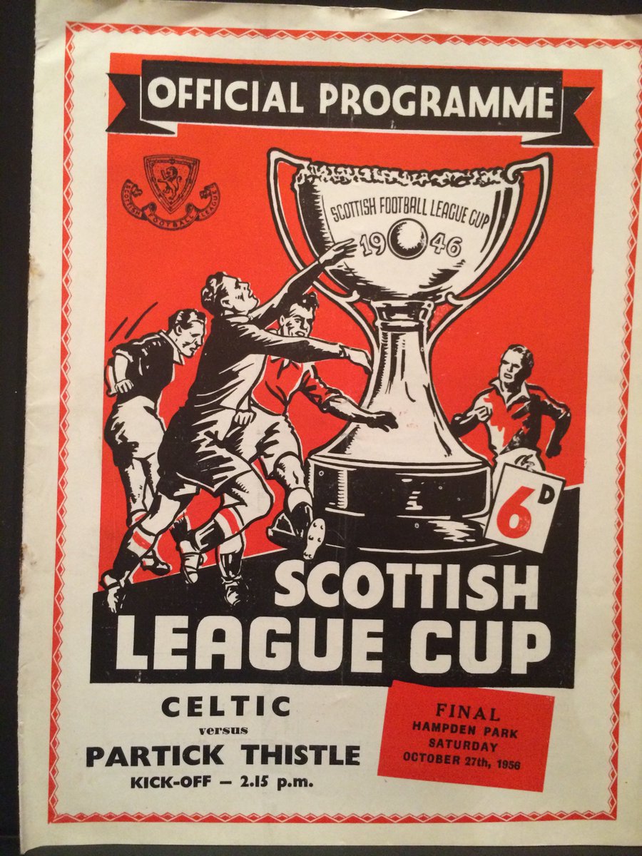League Cup Final Programme 1956