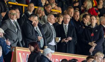 The Celtic Board at Firhill