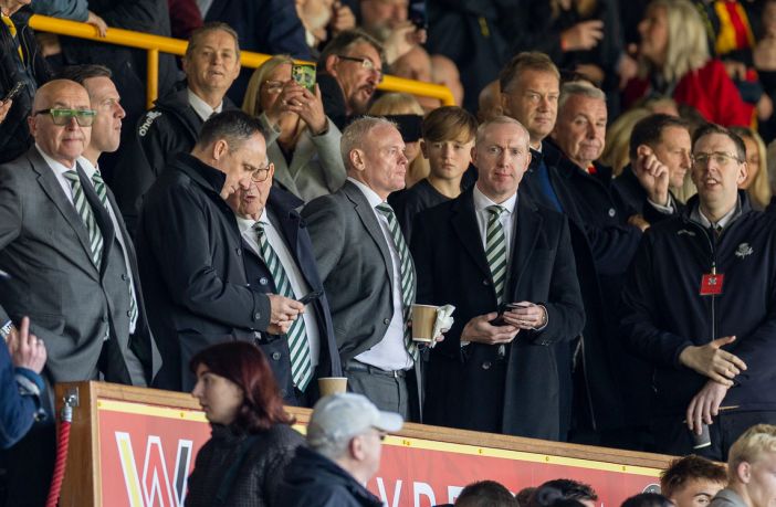 The Celtic Board at Firhill