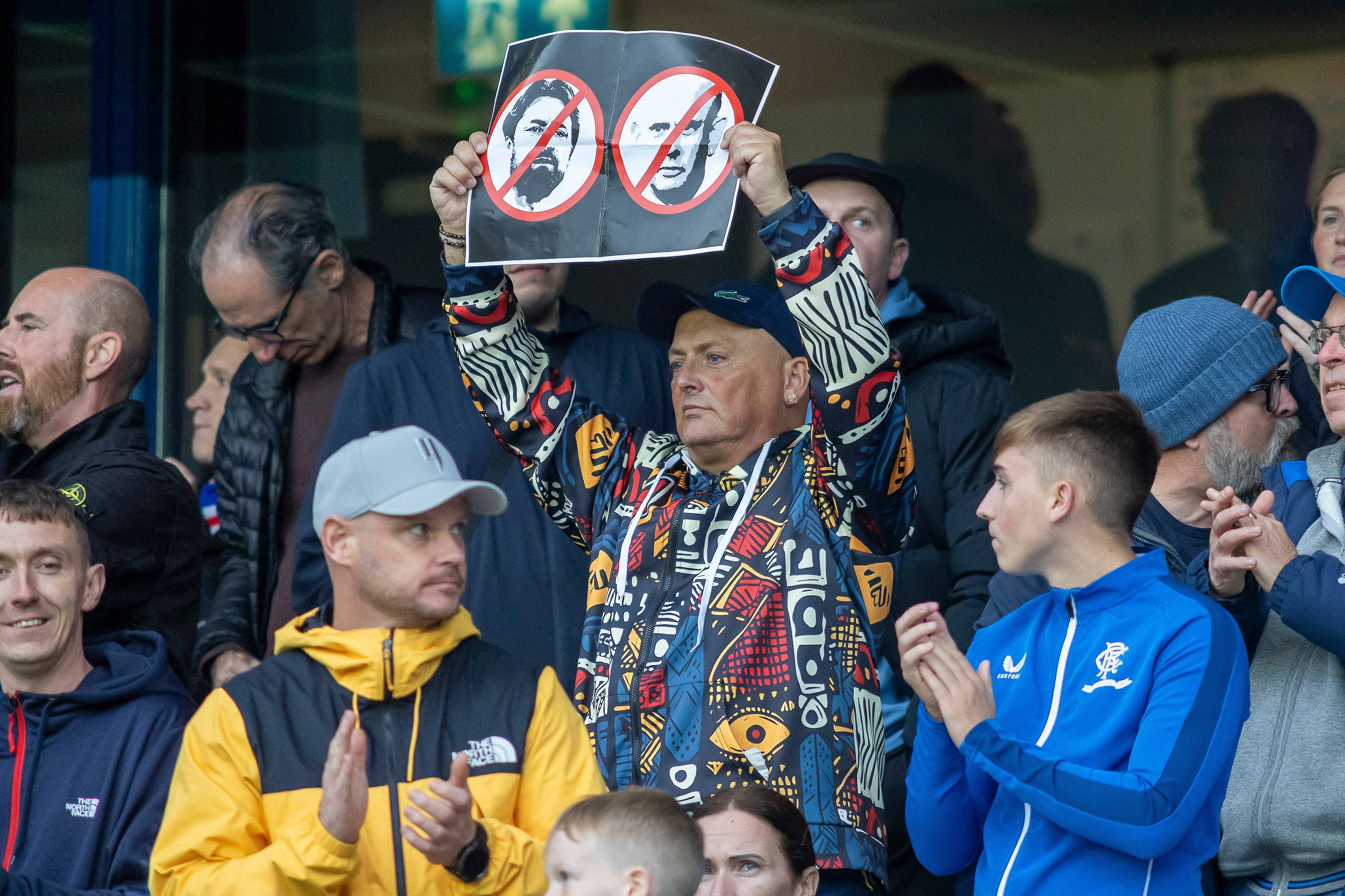 theRangers fan protest 