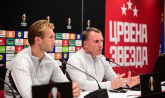 Brendan Rodgers and Benjamin Nygren