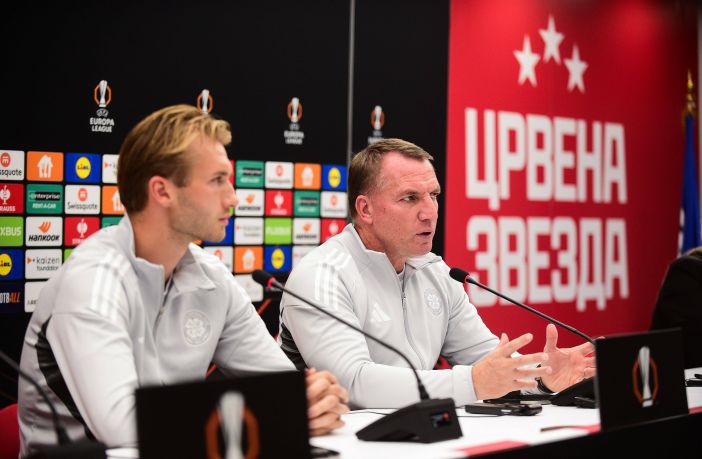 Brendan Rodgers and Benjamin Nygren