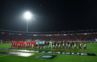 Crvena zvezda v Celtic line up