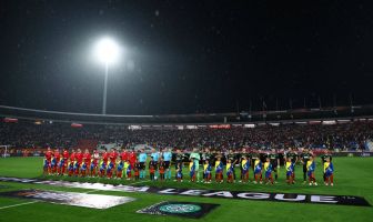 Crvena zvezda v Celtic line up