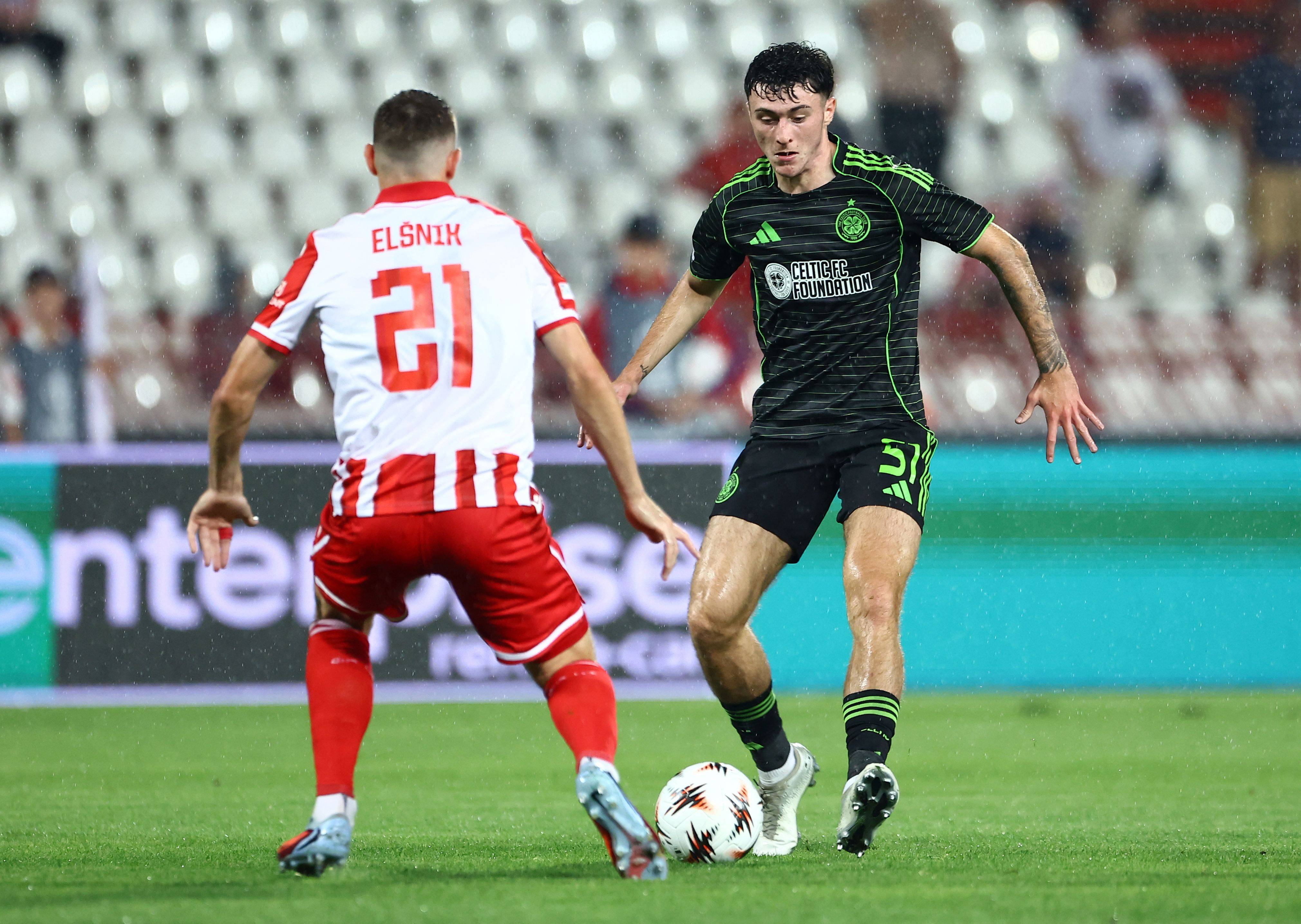 Colby Donovan of Celtic