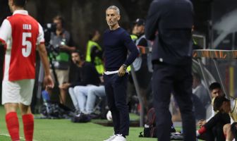 Carlos Vicens head coach of Sporting Braga