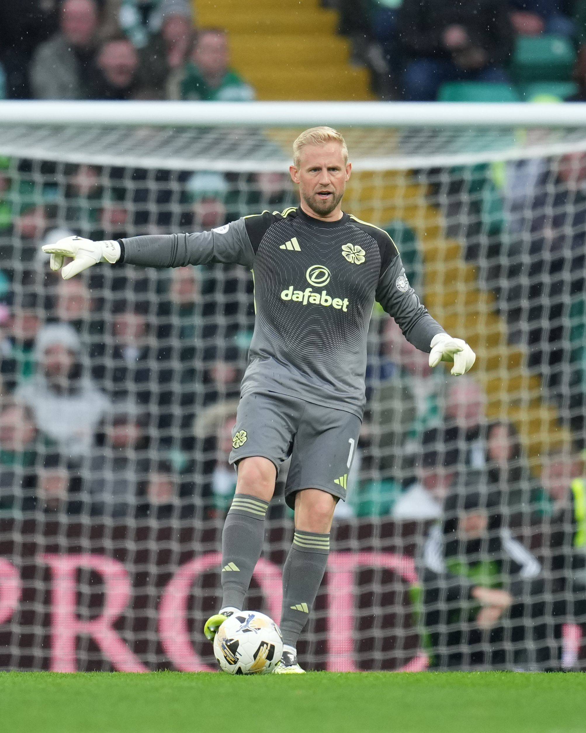 Celtic goalkeeper Kasper Schmeichel