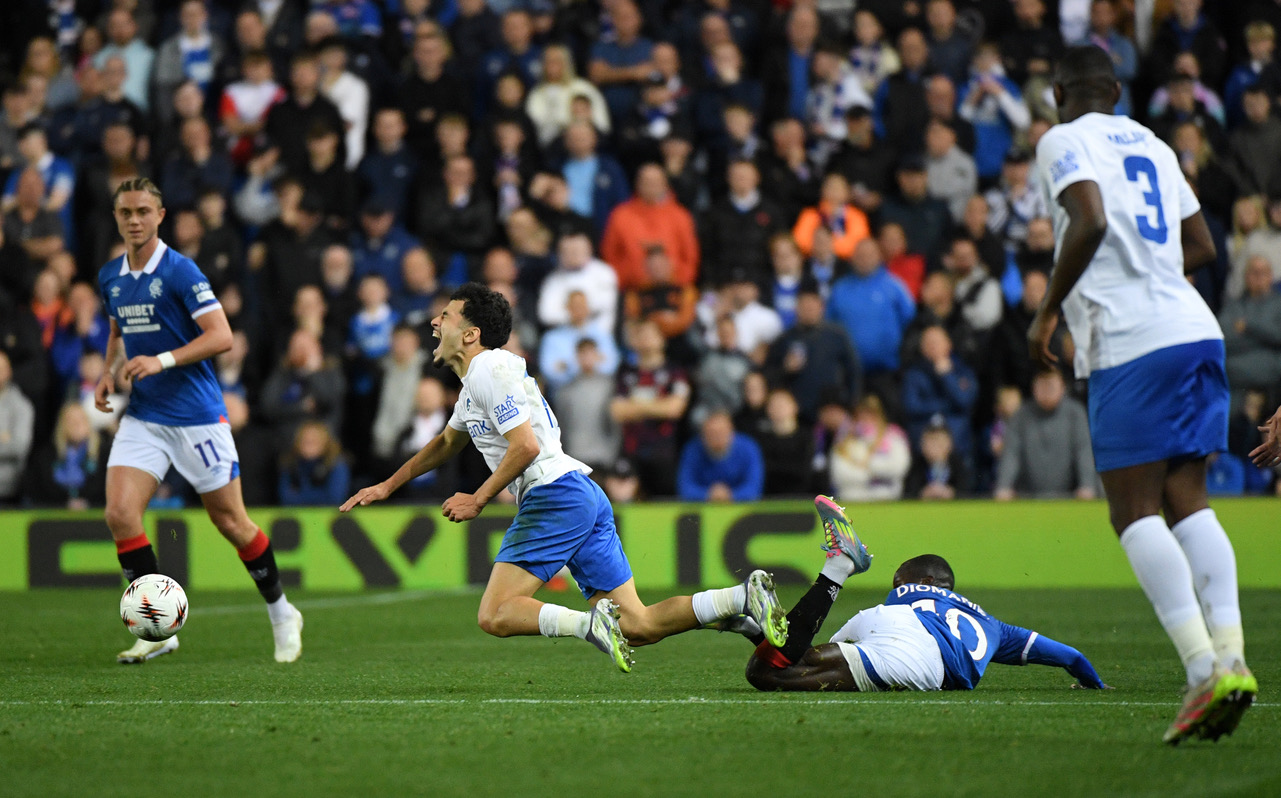 Mohammed Diomande's disgraceful challenge 