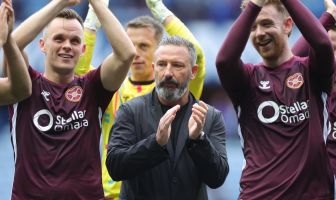 Hearts manager Derek McInnes
