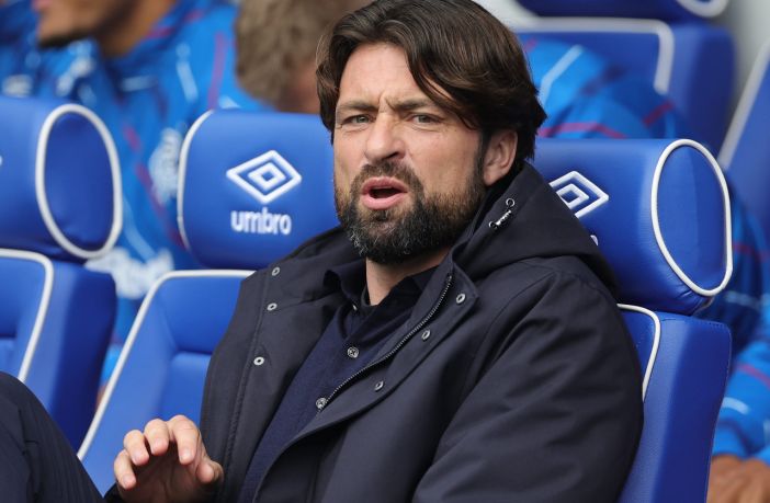 theRangers manager Russell Martin