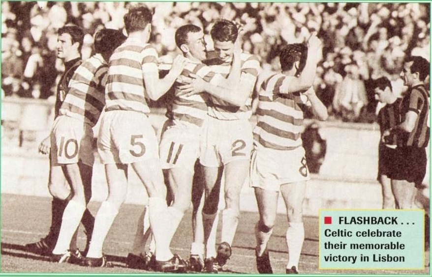 Celtic legend and Lisbon Lion Jim Craig