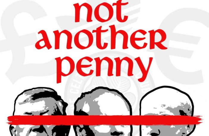'Not Another Penny' campaign from Celtic Fans Collective