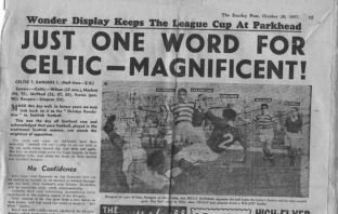 Hampden in the Sun - Celtic 7 Rangers 1