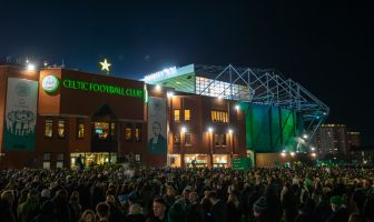 Celtic Fans Collective protest at Celtic Park