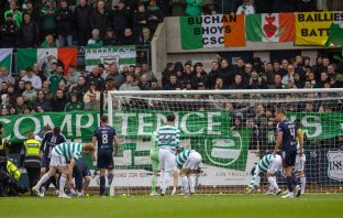 Fan Protest at Dens Park