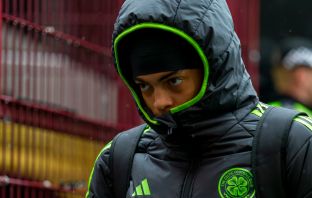 Jahmai Simpson-Pusey arrives at Tynecastle