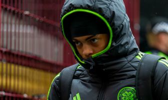 Jahmai Simpson-Pusey arrives at Tynecastle