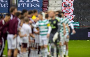 Celtic at Tynecastle