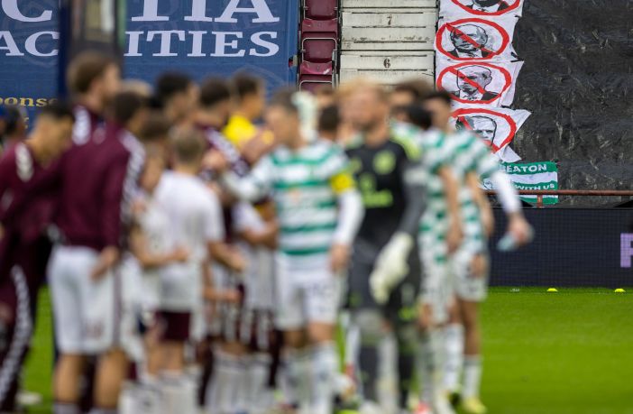 Celtic at Tynecastle