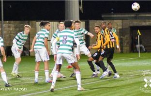 East Fife 5-3 Celtic B Team