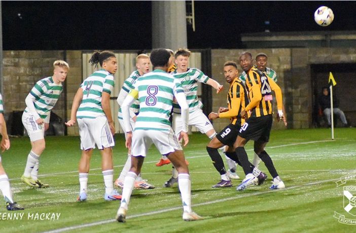 East Fife 5-3 Celtic B Team