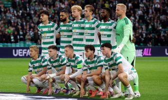Celtic line-up v Sporting Braga