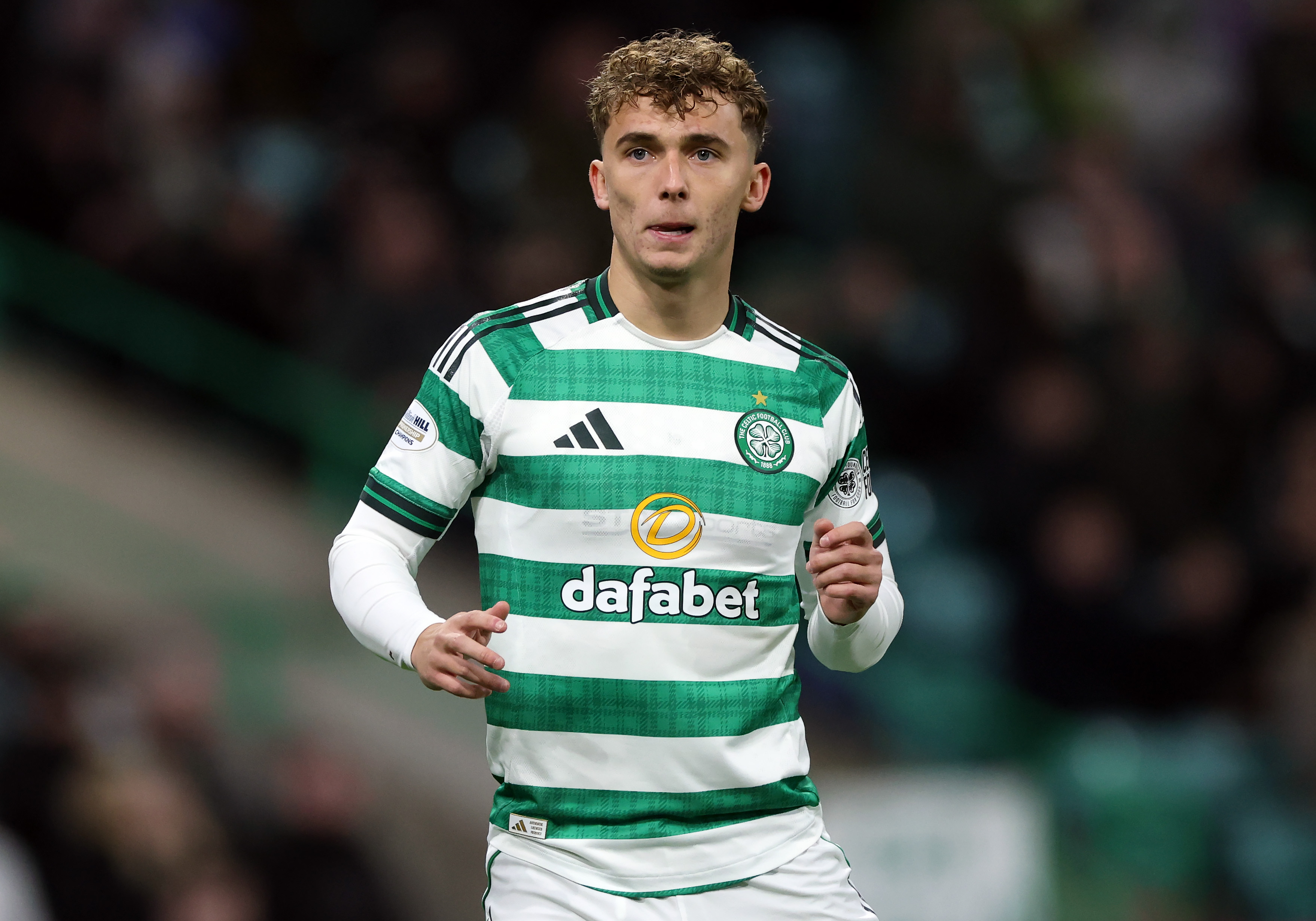 Callum Osmand of Celtic 