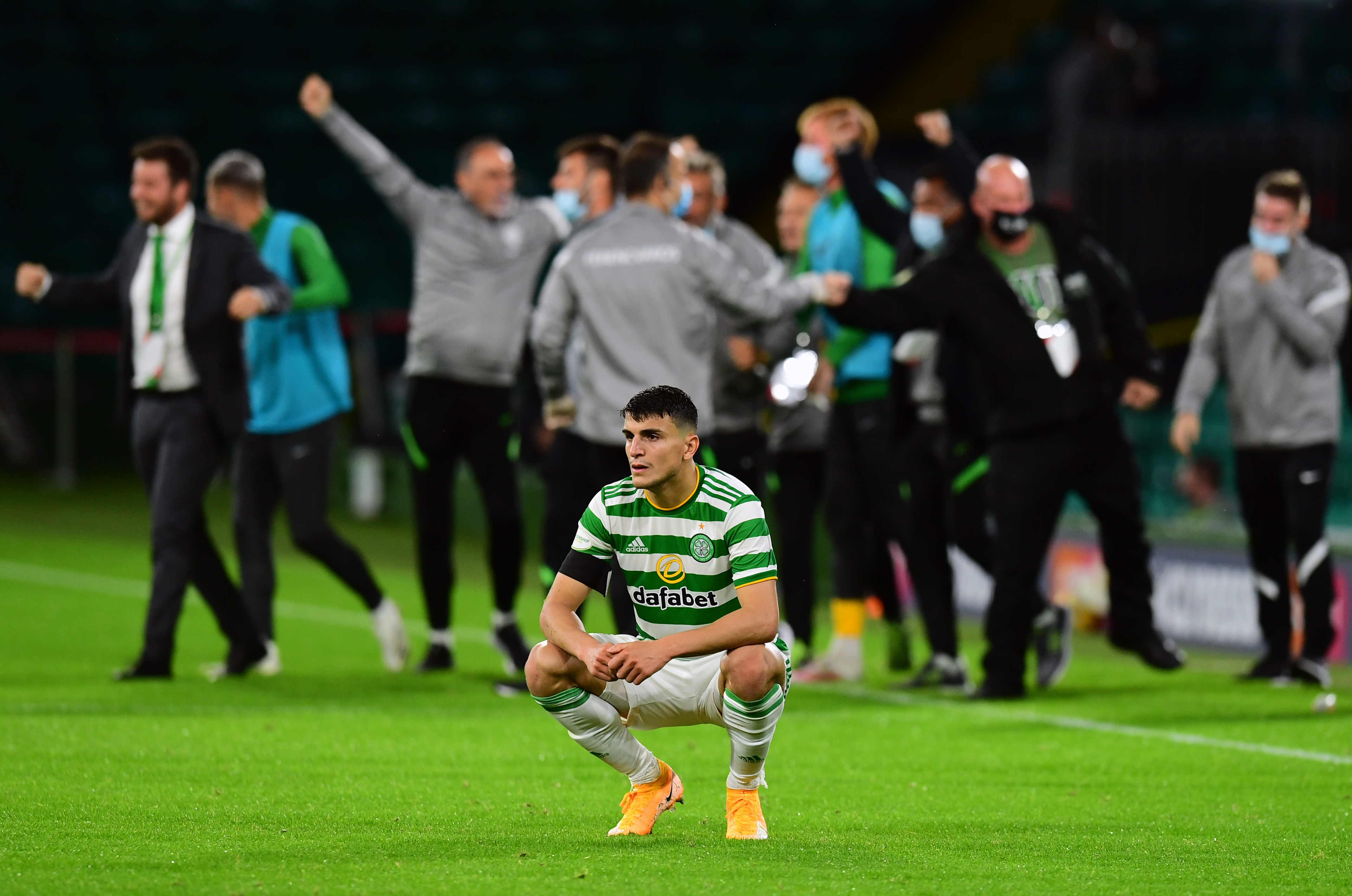 Mohamed Elyounoussi of Celtic 