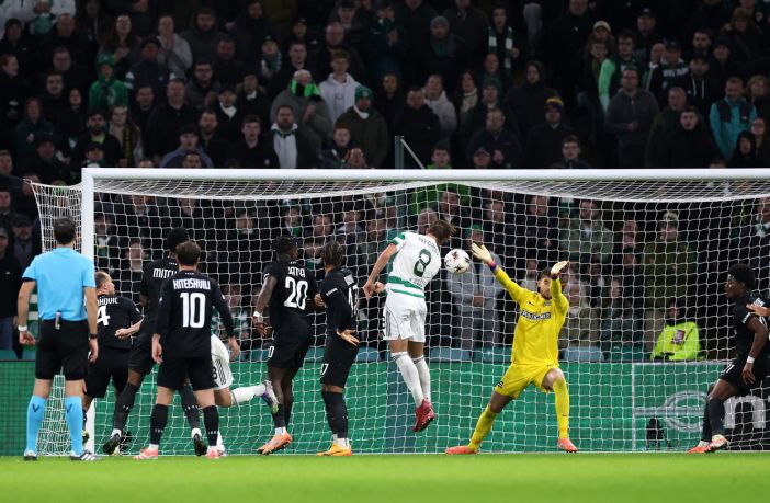 Benjamin Nygren of Celtic scores