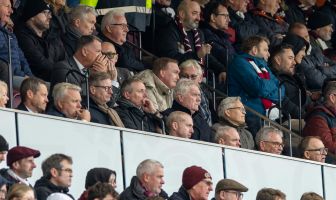 The Celtic Board at Tynecastle