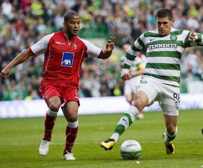 Gart Hooper, Celtic v Sporting Braga, 2010