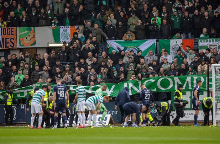 Fan Protest at Dens Park