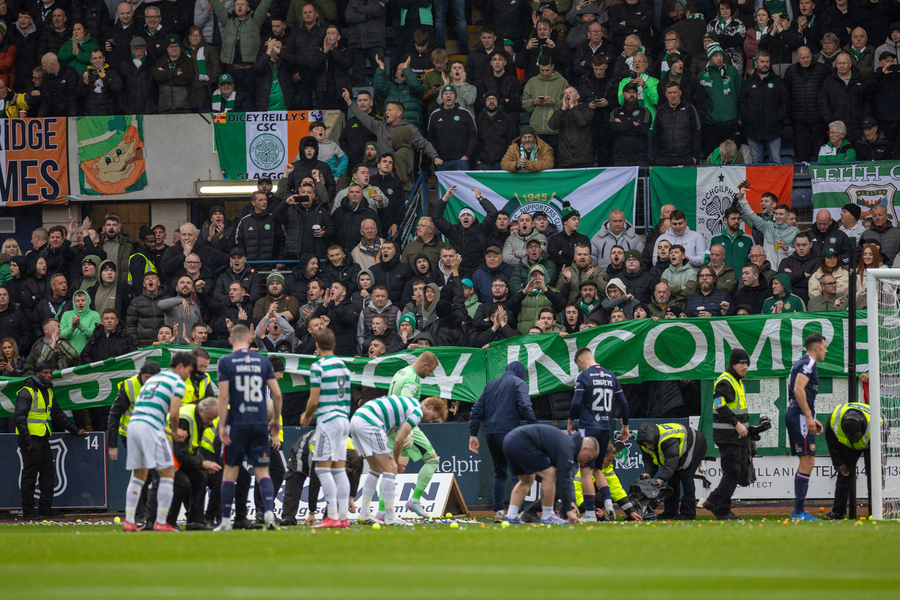 Fan Protest at Dens Park