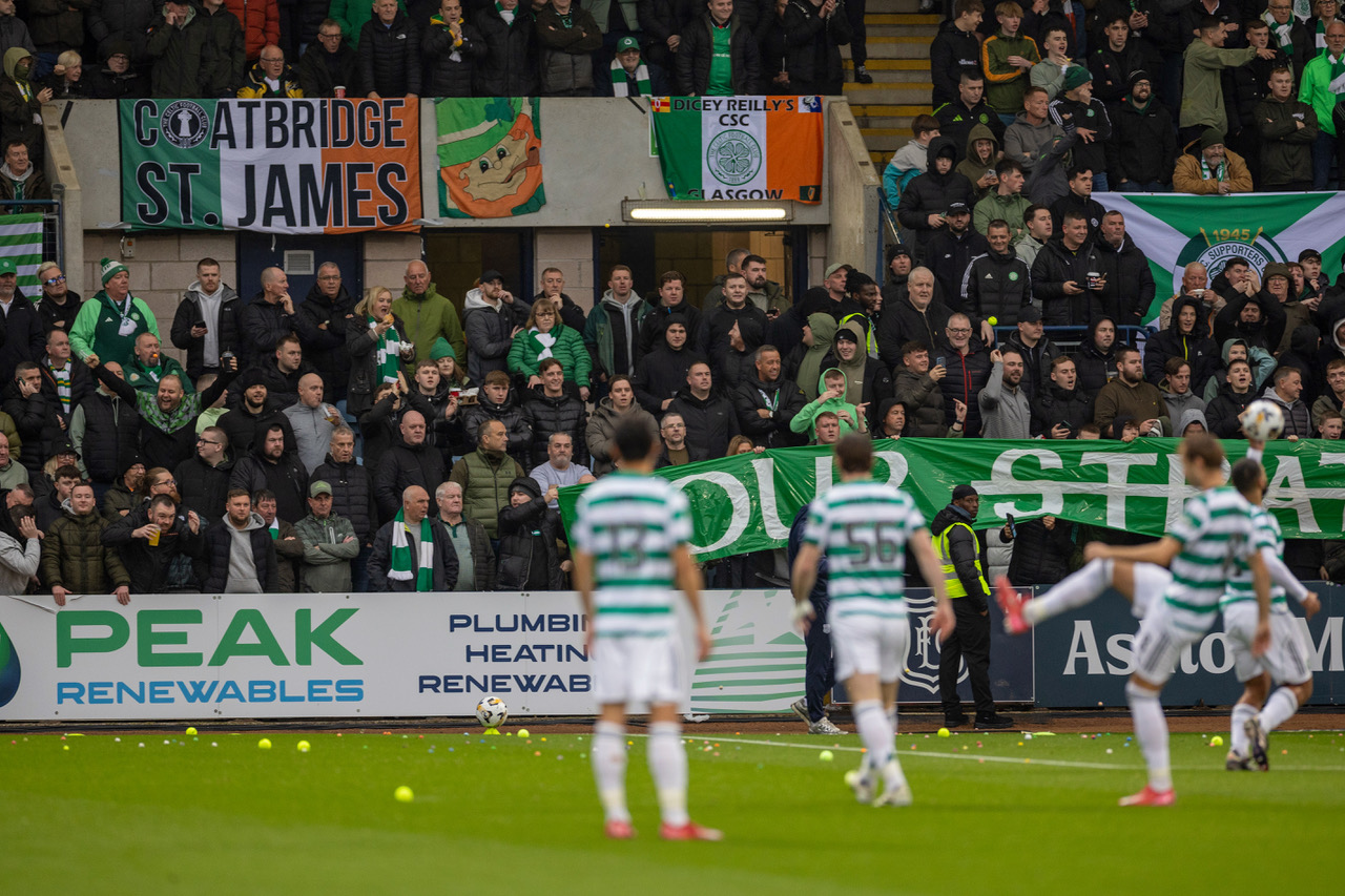 Fan Protest at Dens Park