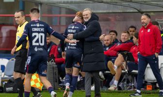 Dundee manager Steven Pressley